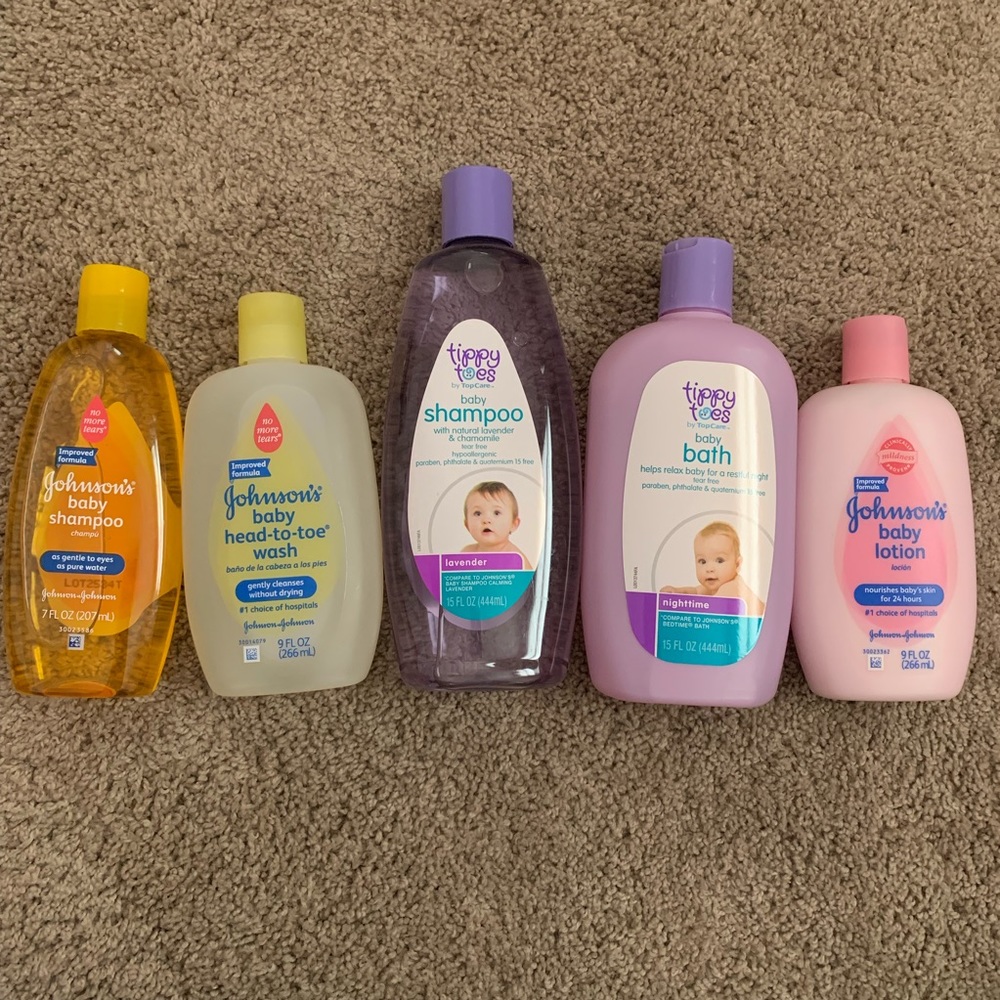 🎈 Baby Bath Lot - Shampoo, Lotion, Body Wash
